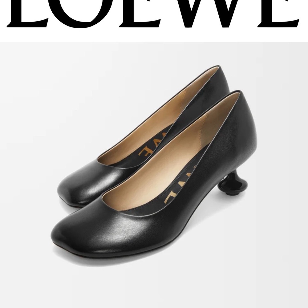 Loewe Black Heeled Women's Shoes